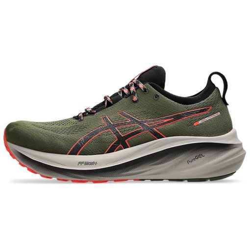 ASICS 젤 Nimbus26 TR 로우탑 캐주얼 러닝 신발 남녀공용 그린 1011B849-300