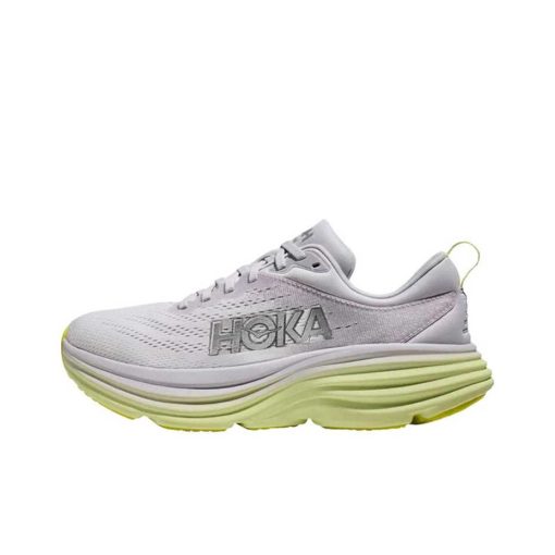 호카 오네오네 본디 8 Shock Absorbers 미끄럼 방지+내마모성 로우탑 러닝 신발 파우더 1127952-NCLG