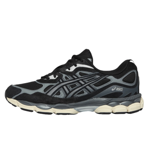 ASICS 젤 NYC 내마모성 로우탑 캐주얼화 남녀공용 블랙 1203A739-001
