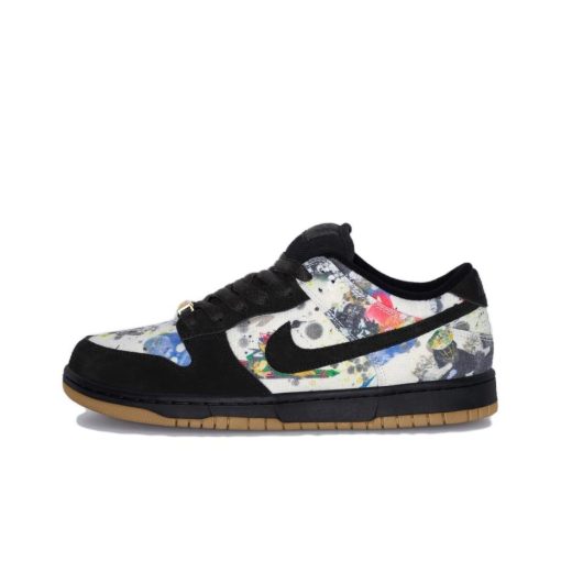 나이키 x 슈프림 SB 덩크 로우 QS 라멜지 블랙 FD8778-001