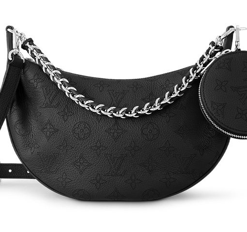 LOUIS VUITTON 송아지 가죽 숄더 백, 크로스 백 S 여성 블랙 M22819