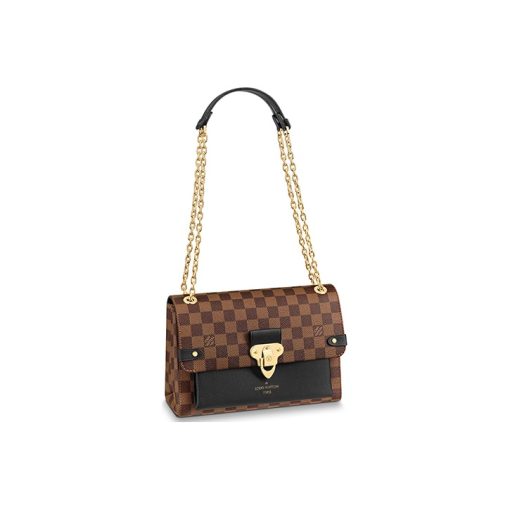 LOUIS VUITTON 바빈 캔버스+가죽 Weiwei An 핸드백, 숄더 백, 크로스백 S 여성 블랙 N40108