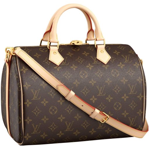 LOUIS VUITTON 스피디 코팅 캔버스 필로우 백, <브랜드_1>e 어깨 크로스백, 핸드백, 여행 백 여성 P00138