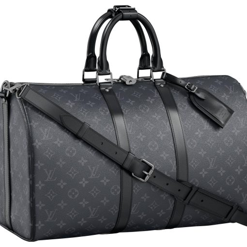 LOUIS VUITTON 키폴 코팅 캔버스 여행 백, <브랜드_1>e 어깨 크로스백, 핸드백 남성 그레이 P01728