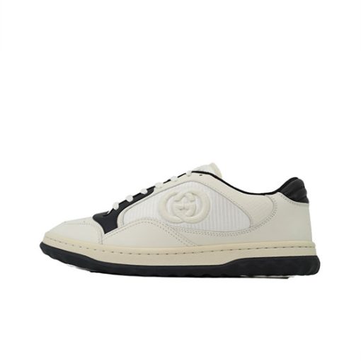 구찌 MAC80 스케이트보드화 로우탑 화이트 남성 782783 FAC97 9451