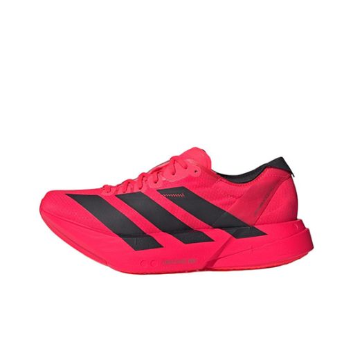 아디다스 Adizero Adios 프로 4 쿠셔닝, 내마모성 로우탑 러닝 신발 여성 레드 JR6356